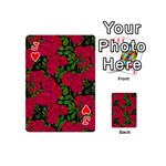 Seamless pattern with colorful bush roses Playing Cards 54 Designs (Mini) Front - HeartJ