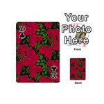 Seamless pattern with colorful bush roses Playing Cards 54 Designs (Mini) Front - Club10