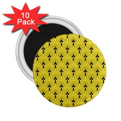 Art-decoyellow 2 25  Magnets (10 Pack)  by Dushan
