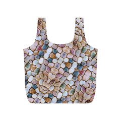 Rounded Stones Print Motif Full Print Recycle Bag (s) by dflcprintsclothing
