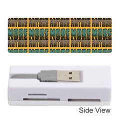 More Nature - Nature Is Important For Humans - Save Nature Memory Card Reader (stick) by DinzDas