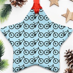 Mountain Bike - Mtb - Hardtail And Dirt Jump Ornament (star) by DinzDas