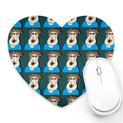 Village Dude - Hillbilly And Redneck - Trailer Park Boys Heart Mousepads by DinzDas