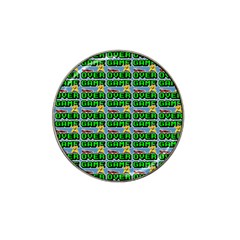 Game Over Karate And Gaming - Pixel Martial Arts Hat Clip Ball Marker (4 Pack) by DinzDas