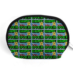 Game Over Karate And Gaming - Pixel Martial Arts Accessory Pouch (medium) by DinzDas