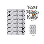 White And Nerdy - Computer Nerds And Geeks Playing Cards 54 Designs (Mini) Front - Spade9