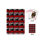 Just Killing It - Silly Toilet Stool Rocket Man Playing Cards Single Design (Mini) Back
