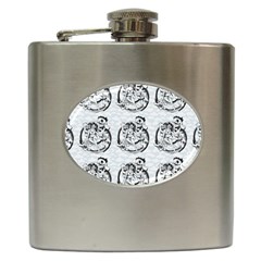 Monster Party - Hot Sexy Monster Demon With Ugly Little Monsters Hip Flask (6 Oz) by DinzDas