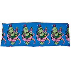 Monster And Cute Monsters Fight With Snake And Cyclops Body Pillow Case (dakimakura) by DinzDas