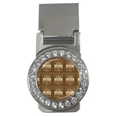A Cookie A Day Keeps Sadness Away Money Clips (cz)  by DinzDas