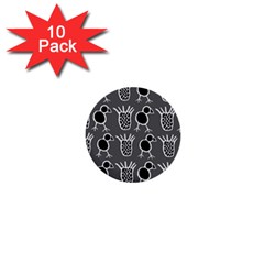Njhb Vectorized 1  Mini Buttons (10 Pack)  by CHPALTD