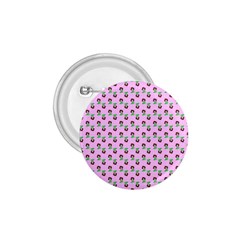 Headphones Girl Pink 1 75  Buttons by snowwhitegirl