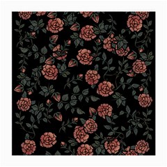 Dusty Roses Medium Glasses Cloth (2 Sides) by BubbSnugg