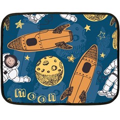 Missile Pattern Fleece Blanket (mini) by Amaryn4rt