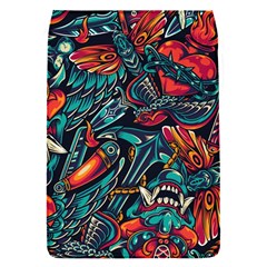 Vintage Tattoos Colorful Seamless Pattern Removable Flap Cover (s) by Amaryn4rt