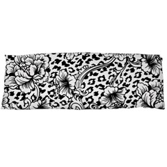 Vector-eclectic-fabric-seamless-pattern-animal-background-with-baroque-ornament Body Pillow Case (dakimakura) by Sobalvarro