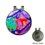 Crazy Graffiti Hat Clips with Golf Markers Front