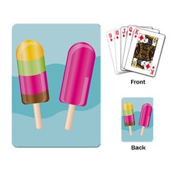 Ice Cream Parlour Playing Cards Single Design (rectangle) by HermanTelo