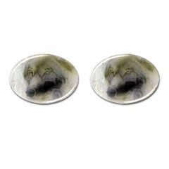 Wolf Evil Monster Cufflinks (oval) by HermanTelo