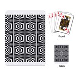 Optical Illusion Playing Cards Single Design (Rectangle) Back