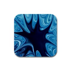 Sea Wrap Rubber Square Coaster (4 Pack)  by Sparkle