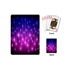 Shiny Stars Playing Cards Single Design (mini) by Sparkle