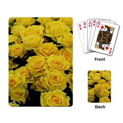 Yellow Roses Playing Cards Single Design (rectangle) by Sparkle