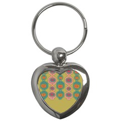 Americana 2 Key Chain (heart) by emmamatrixworm