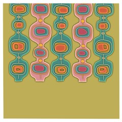 Americana 2 Wooden Puzzle Square by emmamatrixworm