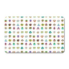 All The Aliens Teeny Magnet (rectangular) by ArtByAng