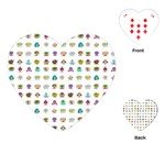 All The Aliens Teeny Playing Cards Single Design (Heart) Front