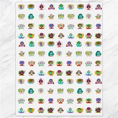 All The Aliens Teeny Canvas 36  X 48  by ArtByAng
