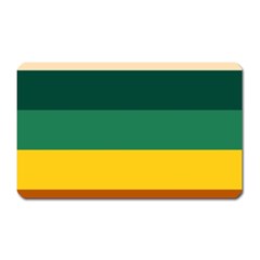 Retro 80s Magnet (rectangular) by tmsartbazaar
