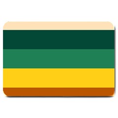 Retro 80s Large Doormat  by tmsartbazaar