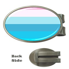 Sea And Sunset Money Clips (oval)  by tmsartbazaar