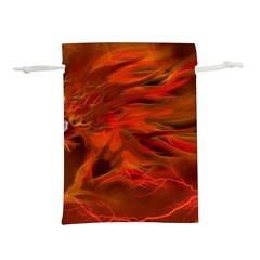Fire Lion Flame Light Mystical Lightweight Drawstring Pouch (m) by HermanTelo