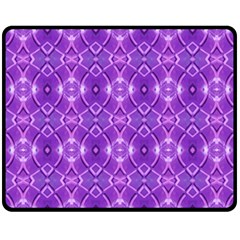 Geometric Galaxy Pattern Print Fleece Blanket (medium)  by dflcprintsclothing