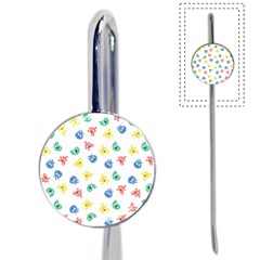 Cute Cartoon Germs Viruses Microbes Book Mark by SpinnyChairDesigns