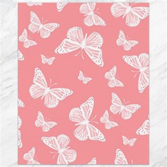 Pink And White Butterflies Canvas 16  X 20  by SpinnyChairDesigns
