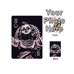 Angel Crying Blood Dark Style Poster Playing Cards 54 Designs (mini) by dflcprintsclothing