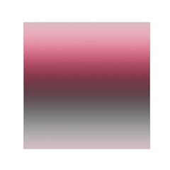 Blush Pink And Grey Gradient Ombre Color Small Satin Scarf (square) by SpinnyChairDesigns