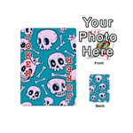 Skull Playing Cards 54 Designs (Mini) Front - Joker2