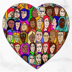 432sisters Jigsaw Puzzle (heart) by Kritter
