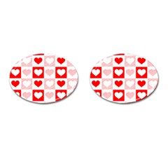 Hearts  Cufflinks (oval) by Sobalvarro
