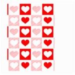 Hearts  Large Garden Flag (Two Sides) Back
