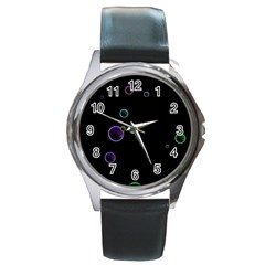 Bubble Show Round Metal Watch by Sabelacarlos