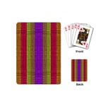 Colors Of A Rainbow Playing Cards Single Design (Mini) Back
