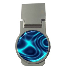 Blue Wave 2 Money Clips (round)  by Sabelacarlos