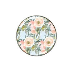 Pink Old Fashioned Roses Hat Clip Ball Marker (4 Pack) by Angelandspot