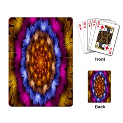 Fractal Flower Playing Cards Single Design (rectangle) by Sparkle